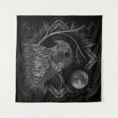 Falcon Full Moon Wandkleed (Voorkant (horizontaal))