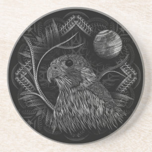 Falcon Full Moon Zandsteen Onderzetter