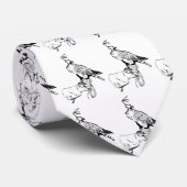 Falcon on Glove Stropdas (Opgerold)