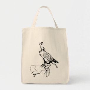 Falcon on Glove Tas