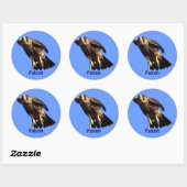 Falcon Raptor Birdlover's Wilde Sticker (Vel)