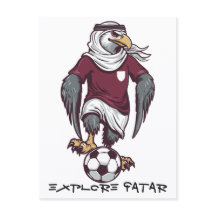 Falcon Striker with Traditional Headscarf