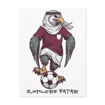 Falcon Striker with Traditional Headscarf