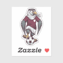 Falcon Striker with Traditional Headscarf
