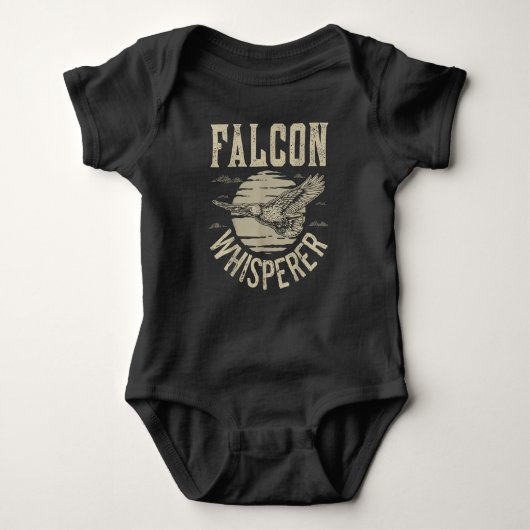 Falcon Whisperer Hunter,  Falconry Hunter Romper (Voorkant)