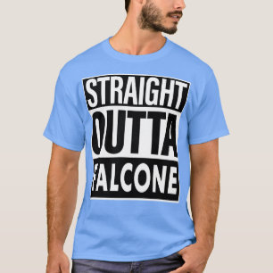 Falconenaam Straight Outta Falcone T-shirt