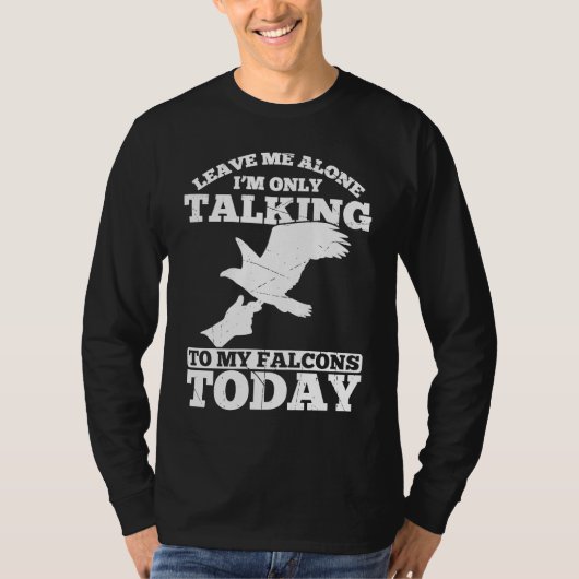 Falconer Falcon Hunter Falconer Tracker Duck Hunte T-shirt (Voorkant)