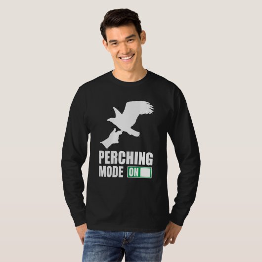 Falconer Falcon Hunter Falconer Tracker Duck Hunte T-shirt (Voorkant volledig)