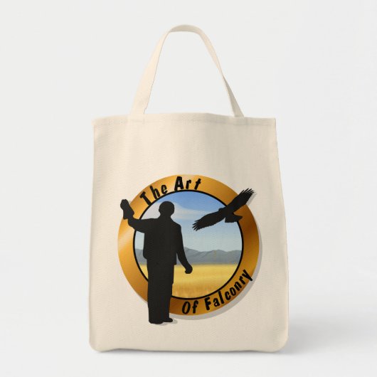 Falconer Medallion Round Tas (Voorkant)