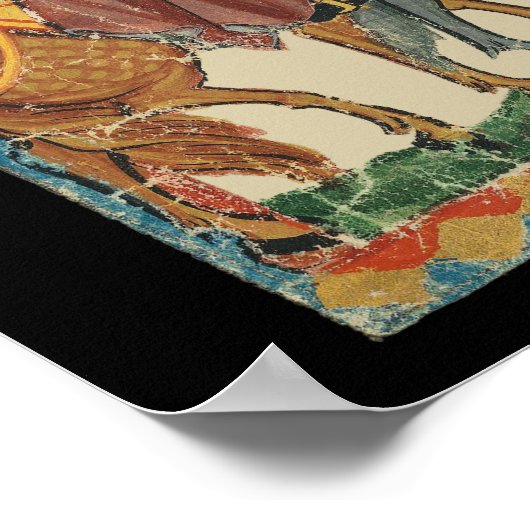 Falconry, 14th Century Codex Manesse Poster (Hoek)