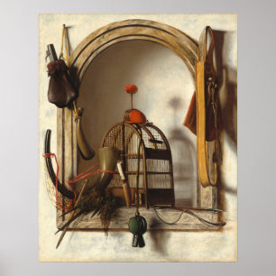 Falconry Gear, Christoffel Pierson Poster d'art