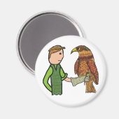 Falconry Magneet (Voorkant / Achterkant)