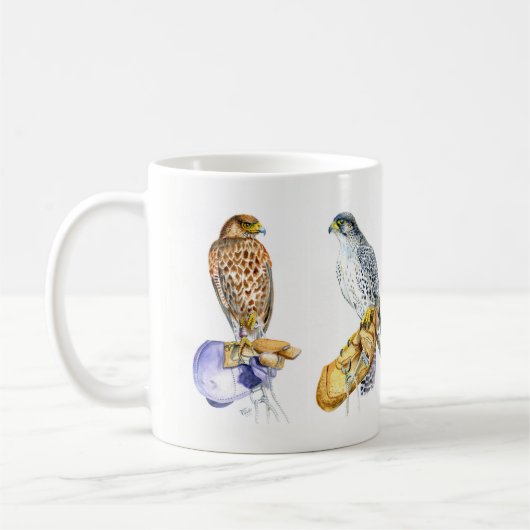 Falconry Mug (Gauche)
