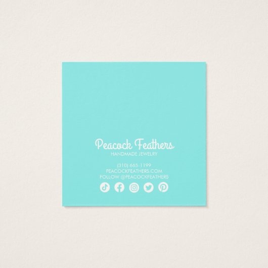 Falcons et Roses portant collier bijouterie (Dos)