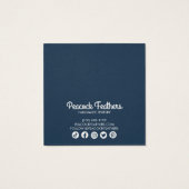 Falcons et Roses portant collier bijouterie (Dos)