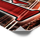 Falcons Football Poster (Hoek)