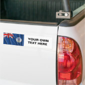FALKLAND EILANDEN BUMPERSTICKER (Op Truck)