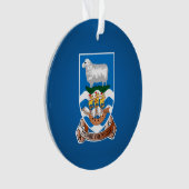 Falkland Islander coat of arms Ornament (voorkant)