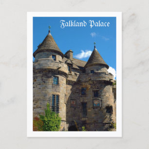 Falkland Palace in Fife, Schotland Briefkaart