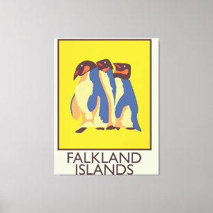 Falklandeilanden Canvas Afdruk