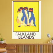 Falklandeilanden Canvas Afdruk (Insitu (Woonkamer))