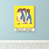 Falklandeilanden Canvas Afdruk (Insitu (Houten vloer))