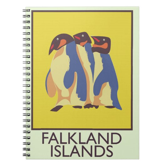 Falklandeilanden Notitieboek (Voorkant)
