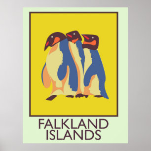 Falklandeilanden Poster