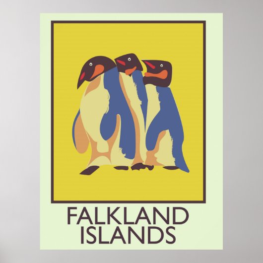Falklandeilanden Poster (Voorkant)
