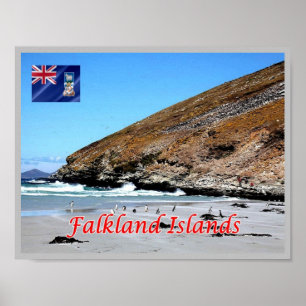 Falklandeilanden - poster