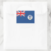 Falklandeilanden Ronde Sticker (Tas)