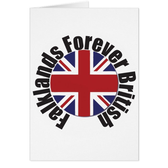 Falkland's Forever British (Voorkant)