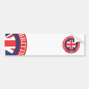Falklands Forever British Bumpersticker