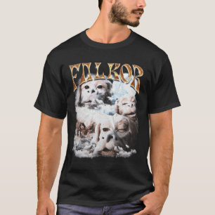 Falkor het nooit eindigende verhaal retro t-shirt