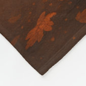 Fall Bonsai Tree Blanket – Rustic Seasonal Decor Fleece Deken (Hoek)