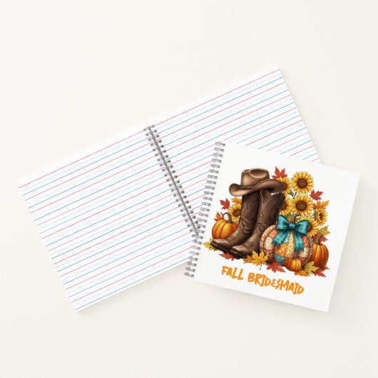 Fall Bridesmaid Journal Gift (Intérieur)