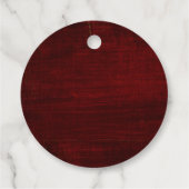 Fall bruiloft bogundy rozen zonnebloemen bedankt bedankjes labels (Achterkant)