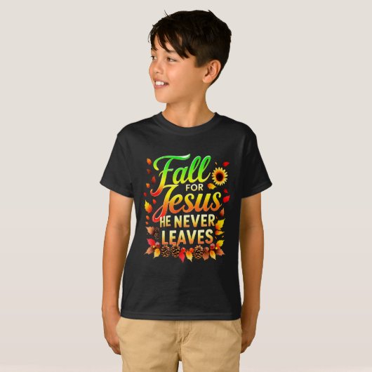 Fall Christian Thanksgiving Jesus My Favourite Sea T-shirt (Voorkant volledig)