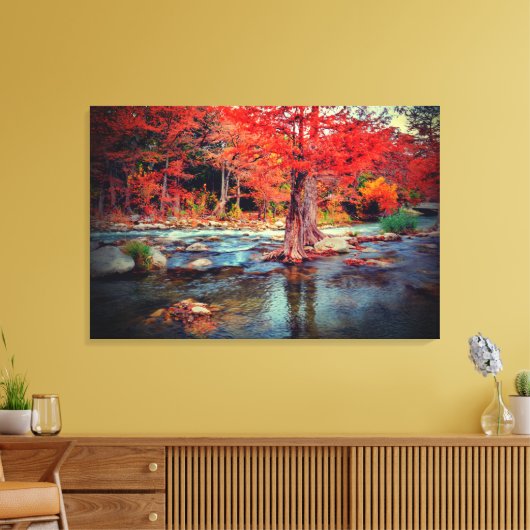 Fall Colors Canvas Afdruk (Insitu (Woonkamer))