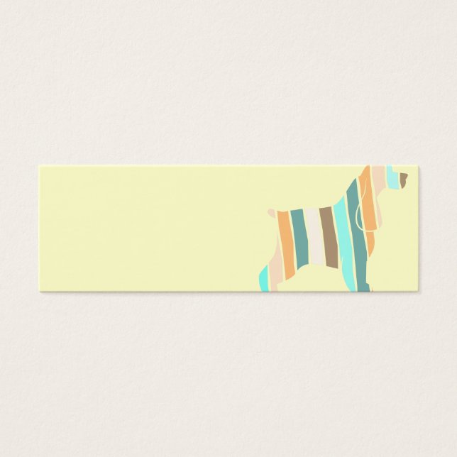 Fall Colors Cocker Spaniel Mini Visitekaartjes (Voorkant)