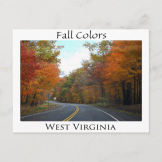 Fall Colors in West Virginia Briefkaart