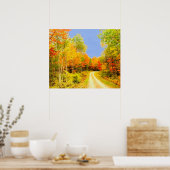 Fall Colors Maine Poster (Keuken)