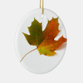 Fall Colors Maple Leaf Keramisch Ornament (Rechts)