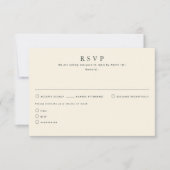 Fall Colors Wedding RSVP Kaarten (Voorkant)
