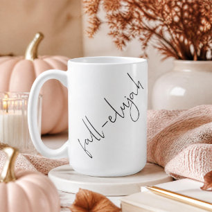 Fall-elujah (Hallelujah Het is herfst) Koffiemok