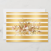 Fall Eucalyptus Bubbles & Brews Rehearsal Dinner Kaart (Achterkant)