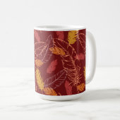 Fall Feathers Coffee Mug (Devant droit)