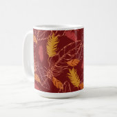 Fall Feathers Coffee Mug (Devant gauche)