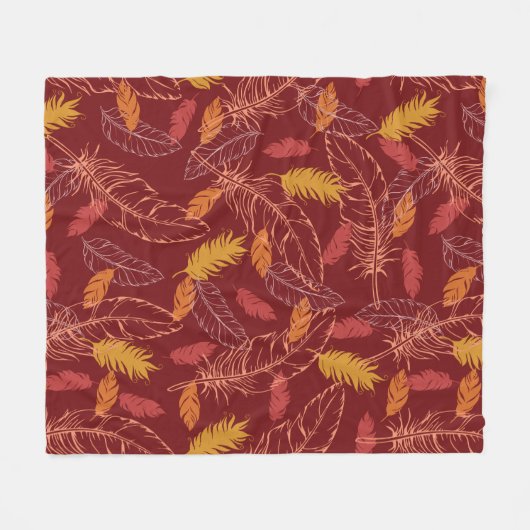 Fall Feathers Fleece (Voorkant (Horizontaal))