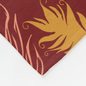 Fall Feathers Fleece Deken (Hoek)